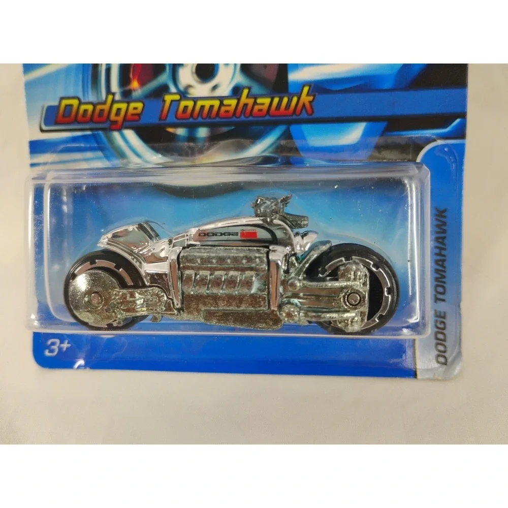 Hot Wheels 2005 #176 Dodge Tomahawk Chrome‎ Motorcycle Fat Tire